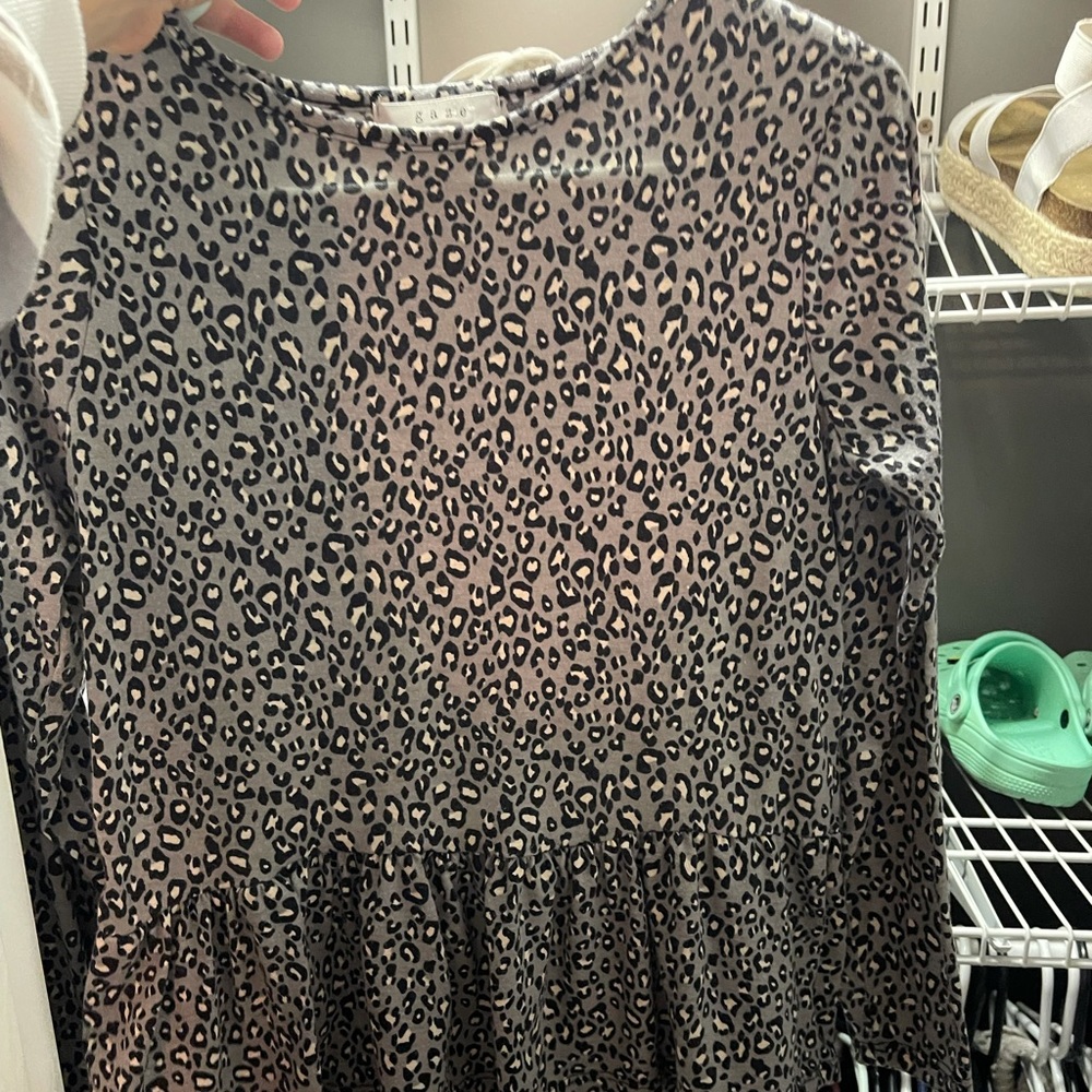 super soft cheetah print long sleeve